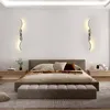 Wandlampen Moderne kunst LED BED -SCONCE VOOR LIDE ROOM SLAAPKAMER Trap Interieur Luster Lights Fixture Home Decor Luminaria