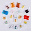 Gift Wrap Clear Plastic Bags 0.2mm Thick Pouches For Jewelry Earrings Small Bag With Zippe Z026 500 PCs/Lot