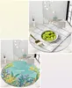 Carpets Round Carpet Rug With NonSlip PVC Underlayer 3D Printed Area For Women Girls Living Room Bedroom Indoor Home DecorCarpets8057653