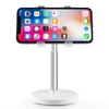 Fäststativ Holder Aluminium Alloy Desk Desktop Universal för mobiltelefon Tablett Stand Holder Accessories Computer Holder