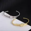 Woman Designer Bangle Bracelet Classic Correct Letter Chain Bracelet Unisex Birthday Gifts Social Party Jewelry with Box