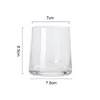 Verres à vin yomdid Creative Glass Cup European Water Juice Tea Whisky Practical Coffee Mug Brinking Kitchen Drinkware