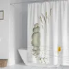 Shower Curtains Bathroom Curtain Printed Bath Drape Indoor Washroom 120x200cm