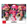 Accessori Nintendo Amiibo Super Smash Bros. Serie SPLATOON Figura NFC Octoling Girl Boy 3 Pack Part2