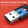 Adaptateur Adaptateur audio USB Bluetooth 5.0 USB pour l'ordinateur AirPods PC PS4 Pro Nintendo Switch Bluetooth Adapter TV Mode