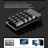 Combos 19 touches USB me mécanique fil Numérique clavier clavier clavier mini numéro Keycaps Numpad Clavier pour ordinateur portable PC Ordinateur Remarque