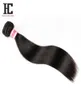 Produits capillaires HC Brésiliens Vierges Straitement 1 paquet bon marché brésilien raide vierge cheveux humains tisser les cheveux Black8116136