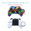 Fall Ivyueen 10 PCS Vattenöverföring Utskrift Skydd Silikonfodral för Xbox Series X S Controller Thumb Stick Caps Partihandel