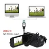 Digital Camera Portable 1080P Ultra High Definition Support TF Card 16X Zoom With 270° Rotatable Screen 240407