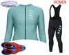 Neue Women Cycling Jersey Kits Team Winter Thermal Fleece Long Sleeve Bike Shirt Hirthosen Set Fahrrad Sportuniform Y20092201937921