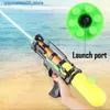 Sand Play Water Fun Pull style large capacity water gun childrens beach toys high-quality plastic ABS pressure water gun swimming pool toys outdoor toys Q240413