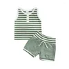 Kleidungssets 2PCs geborene Kind Jungen Sommer-Outfit