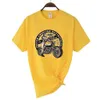 Summer Women Asian Size t-shirt Drive The Classic Motorcycle Vintage Motorbike Print Casual Tops Hip Hop Boy Ride Tees