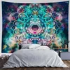 Tapisseries mur suspendu tapisserie hippie mandala étoile dortoir dort