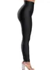 Leggings de leggings fitness leggins spandex entraîne femme jeggings sexy élasticité noire pantalon crayon décontracté solide