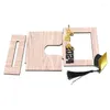 Frames school fotolijst houten afstuderen po -display bachelor hoed patroon desktop ornament draagbare afneembaar