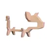 Decorative Plates Creative Wooden Wine Rack Bottle Holder Animal Decoration Gifts Cute Dog Shape Party