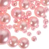 Vases 125 Pcs Pearl Beads Vase Filled Pearls Clear Plastic Ornaments Floating Filler Abs No Hole Crafting