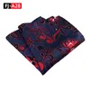 Nekbanden modieus pak heren paisley tie patroon pocket square zakdoek zijden hankies voor drop levering mode accessoires otg21