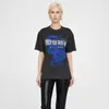 T-shirt féminin 24SS AB FEMMES DESGINER Fashion Classic Coton Tee New Bing Letter City Sunset Imprime