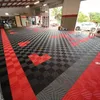 Tapis en plastique de garage carreaux de sol pour la voiture détaillant la qualité de l'éco-classement solide et difficile