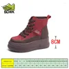 Lässige Schuhe SDWK Women Sneakers Leichte Sportarten für Plattform Chunky Heels QA059