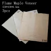 Cables 1PCS/3PCS pieces Flame Maple Electric Guitar Veneer Guitar Body Veneer Guitar Parts High Quality550*440*0.5mm