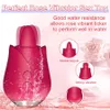 Rose Dance Egg Tongue Licking Suck Vibrator Female Erotic Masturbation Massager Female Erotic Masturbation Device 240401