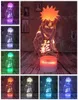 Japão Anime Figura Cool Adult 7 Cores Smart Change Night Light Boys Bedroom Decor Decoração Crianças adolescentes Babys Christmas Toys Gifts3446327