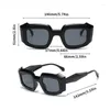 Óculos de sol homens de grandes dimensões Mulheres na moda Tons quadrados vintage Retro Design Candy Color UV400 Eyewear