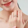 Cluster Rings S925 Sterling Silver Niche Design Feeling Crown Ring for Women's Fashionable Personality