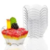 Disposable Cups Straws Clear Dessert Compact Pudding Accessories Replaceable Plastic Portable Multi-function Tiramisu