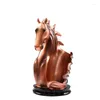 Bowls Soft Craft Horse Head Red Wine Rack Living Room TV Cabinet Office Ornaments Home Decorations Year Gift
