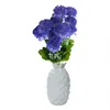 Decorative Flowers Artificial Chrysanthemum Bouquet Plastic Flower Sacrificial Decoration Silk