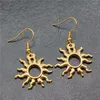 Bengelen oorbellen 1pair zon man vrouwen accessoires sieraden maken items haak maat 18x19mm