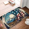 Dywany Niepodległości Dzień Stanów Zjednoczonych 4 lipca antypoślizgowe rugowe portier do salonu mata chłodna dywan powita