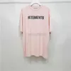 Nieuwe Vetements T-shirt VTM Luxe Oversized T-shirt Heren T-shirts T-shirts Hoogwaardige schuimafdruk Anarchie Vetments Fashion T-shirt Men Fashion Shirt 94