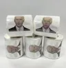 Funny Joe Biden Tisuue Rolls Humor Biden Gag Geschenke Küche Badezimmer Reinigungspapierpapier gedrucktes Toilettenpapier Servietten8487152
