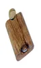 Cournot Natural Wood Pirou avec céramique One Hitter Bat Pipe 4678mm Mini Box Box Box ACCESSOIRES PIPE DE SOIDE4378111