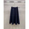 Два платья платья осень/зимняя джинсовая цветовая линия с большим качели наполовину юбка для поясной пояс атмосфера моды
