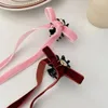 Hair Accessories Zatwornik Bowbon Claw Cute Velvet Bowknot Lolita Nekury krawat y2k klip kucyk