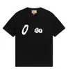 T-shirt mens femme harajuku hip hop smiley graphique imprime tshirt oversize 2024 Nouvelle mode décontractée gothique à manches courtes