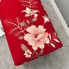 Chair Covers Bench Footstool Anti-dirty Protector Floral Printing Piano Slipcover Creative Home Decoration