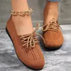 Casual Shoes Women Flats Spring Mesh Sneakers Fashion Platform Breathable Ladies Walking Loafer Plus Size 36-43