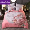 Bedding Sets Genuine Four-piece Brushed Bed Thickened Nude Sleeping Sheets Duvet Cover Skin-friendly Cotton Home Textile Kit