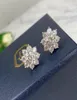 H Luxury earrings Stud 925 Sterling Silver Wedding Anniversary Diamond Earring Engagement Fashion Jewelry Women Party origina291k9037825