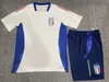 2024-2025 Italy Tracksuit+Juctets+SHORT SLEVES TUTA MAGLIA Jersey 24 25 Italia Italie Training Suit Superment Camiseta Soccer Chandal Kit