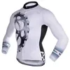 Sun Protection MTB Roupas Design Jersey de ciclismo Camisas de bicicleta de manga comprida Tops para homens de bicicleta esportiva de bicicleta ao ar livre 240411
