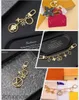 Luxury Designer Keychain Alphabet Top Car Jewelry Keychain Bag Pinging Gift RRG5