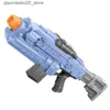 Sand Play Water Fun Dokitoys Nieuw Volledig automatisch elektrisch waterpistool Kinderspeelgoed kan worden opgeladen hogedruk waterskiën en zwemmen Nieuw 2023 Q240413